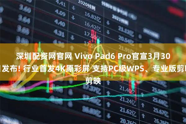 深圳配资网官网 Vivo Pad6 Pro官宣3月30日发布! 行业首发4K原彩屏 支持PC级WPS、专业版剪映